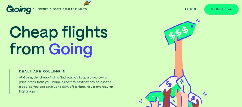 Cheap Flights from Going