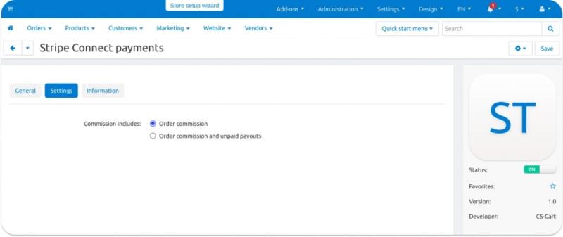 The Stripe Connect Payments integration add-on was designed specifically to automate payment distribution, improving the functionality of CS-Cart multivendor marketplaces. 