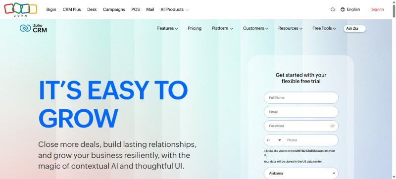 Zoho CRM