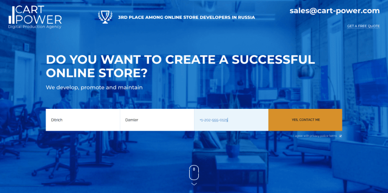 cart-power ecommerce agency