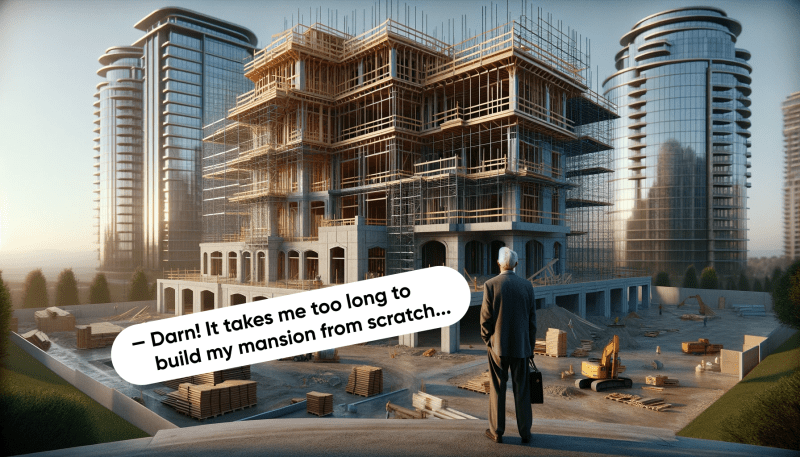 custom marketplace building from scratch