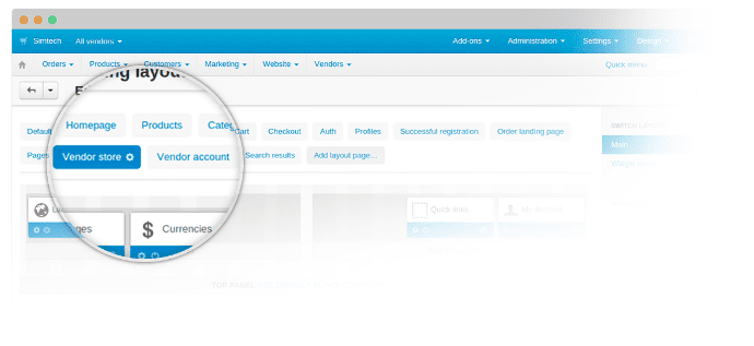 New Look of the Vendor Page: photo 3 - CS-Cart Blog