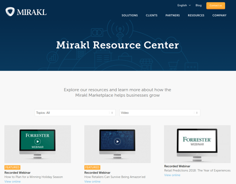 shopping mall video tutorials